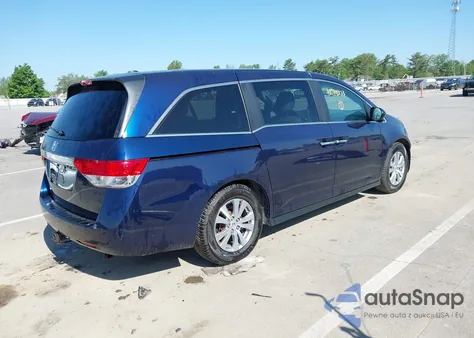 2016 Honda Odyssey Ex-L from USA, damaged, VIN 5FNRL5H6XGB015959